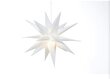 3D Light Star ar silti baltu LED apgaismojumu cena un informācija | Ziemassvētku dekorācijas | 220.lv