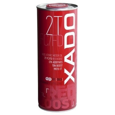 Xado Atomic OIL motoreļļa 2T FC/FD Red Boost, 1L цена и информация | Motoreļļas | 220.lv