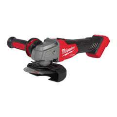 Akumulatora leņķa slīpmašīna Milwaukee M18 FSAG125X-0, 18 V, bez akumulatora, bez lādētāja цена и информация | Шлифовальные машины | 220.lv