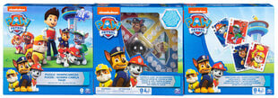 Spēļu komplekts Paw Patrol 3-in-1 puzle Ķīnas kārtis цена и информация | Настольные игры, головоломки | 220.lv