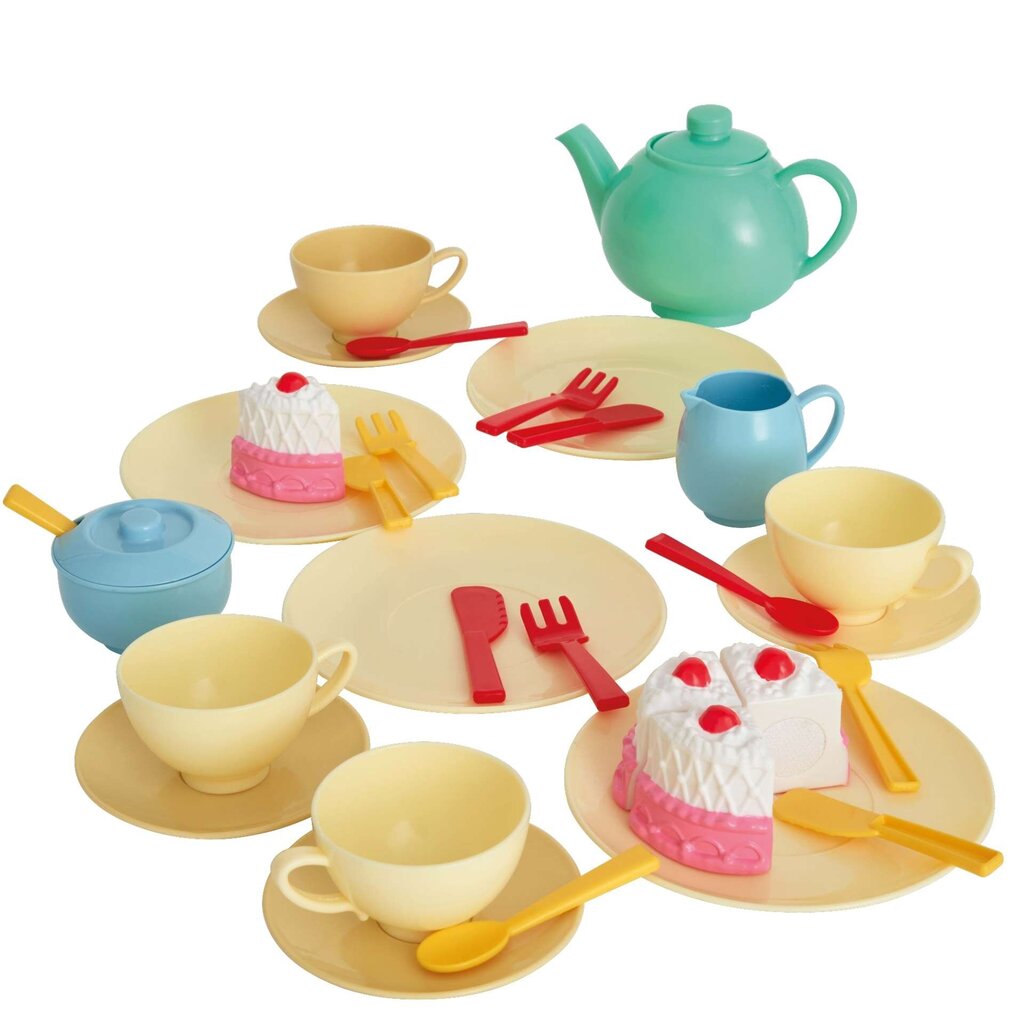 Komplekts Tējas tējas kafijas tasītes bērniem, 36 gab. cena un informācija | Rotaļlietas meitenēm | 220.lv