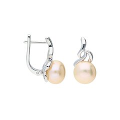 Sudraba auskari ar pērlēm Silver Pearls sievietēm W58735343 cena un informācija | Auskari | 220.lv