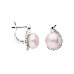 Sudraba auskari ar pērlēm Silver Pearls sievietēm W58550926 cena un informācija | Auskari | 220.lv