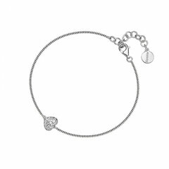 Rosato Нежный серебряный браслет с сердечком Allegro RZAL039 цена и информация | Женские браслеты | 220.lv