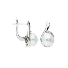 Серебряные серьги с подвеской и жемчугом Silver Pearls для женщин W58551936 1000000035704 цена и информация | Серьги | 220.lv