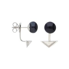 Sudraba auskari ar pērlēm Silver Pearls sievietēm W58552370 cena un informācija | Auskari | 220.lv
