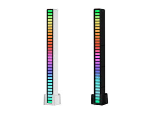 RGB USB LED звукочувствительный многоцветный свет цена и информация | Настольные светильники | 220.lv