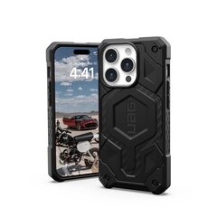 UAG Monarch Pro - protective case for iPhone 15 Pro, compatible with MagSafe (carbon fiber) цена и информация | Чехлы для телефонов | 220.lv