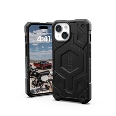 UAG Monarch Pro - protective case for iPhone 15 compatible with MagSafe (kevlar black) цена и информация | Чехлы для телефонов | 220.lv