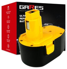 Akumulators Gares, 14,4V 1,5Ah, Dewalt, DE9094 цена и информация | Шуруповерты, дрели | 220.lv