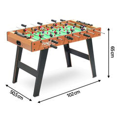 Настольный футбол, 102 х 50,50 х 65 см. цена и информация | Настольный футбол | 220.lv