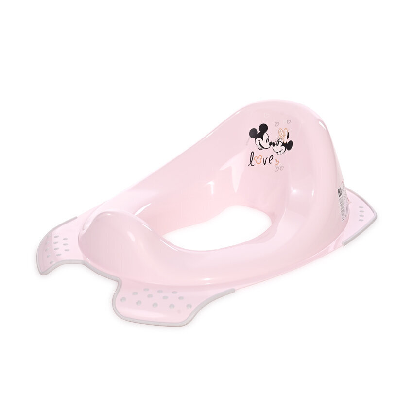 Neslīdošs tualetes poda sēdeklis Lorelli Disney Girl Love, rozā cena un informācija | Bērnu podiņi | 220.lv