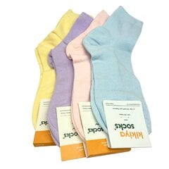 Женские носки Kikiyasocks, разных цветов, 4 пары цена и информация | Женские носки | 220.lv