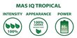 Tēja Yerba Mate Green MAS IQ Tropical, 50 g цена и информация | Tēja | 220.lv