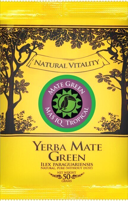 Tēja Yerba Mate Green MAS IQ Tropical, 50 g цена и информация | Tēja | 220.lv