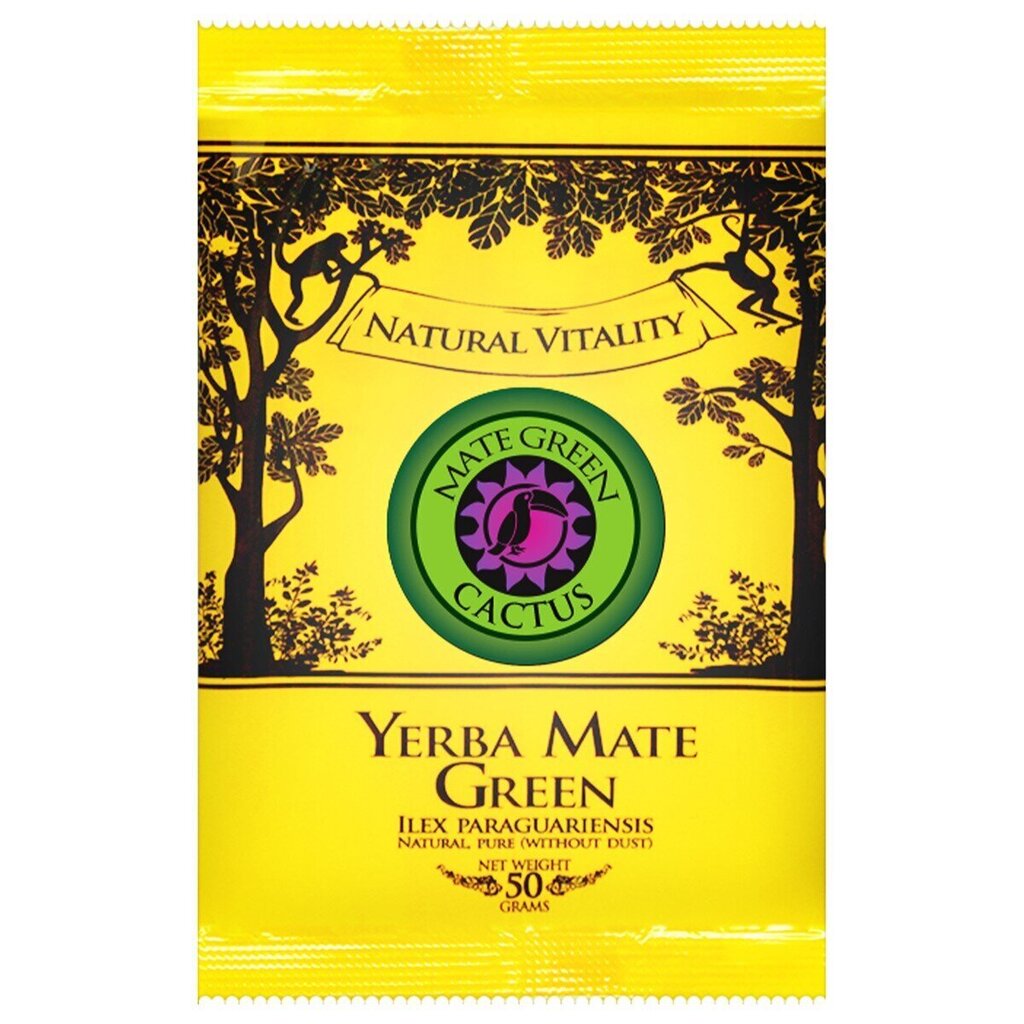 Tēja Yerba Mate Green Cactus, 50 g cena un informācija | Tēja | 220.lv