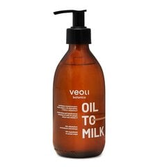Увлажняющее и трансформирующее очищающее масло с 2% имбиря Veoli oil to milk, 290мл цена и информация | Кремы, лосьоны для тела | 220.lv