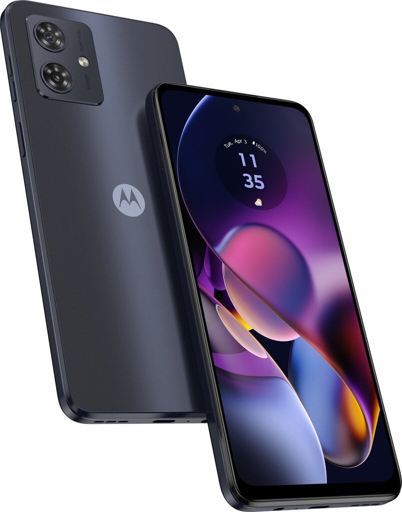 Телефон Motorola Moto G54 5G 8/256GB PAYT0019SE Midnight Blue цена | 220.lv