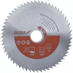 Disku zāģis kokam 60d. 350x30 mm cena un informācija | Rokas instrumenti | 220.lv