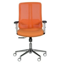 Darba krēsls Wood Garden Carmen Lorena, oranžs cena un informācija | Biroja krēsli | 220.lv