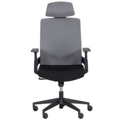 2-u biroja krēslu komplekts Wood Garden Carmen 7544, melns/pelēks цена и информация | Офисные кресла | 220.lv