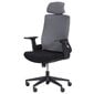 2-u biroja krēslu komplekts Wood Garden Carmen 7544, melns/pelēks cena un informācija | Biroja krēsli | 220.lv