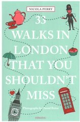 33 Walks in London That You Shouldn't Miss цена и информация | Путеводители, путешествия | 220.lv