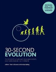 30-Second Evolution: The 50 most significant ideas and events, each explained in half a minute цена и информация | Книги по экономике | 220.lv