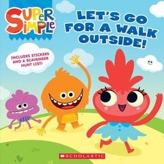 Let's Go For a Walk Outside (Super Simple Storybooks) цена и информация | Книги для малышей | 220.lv