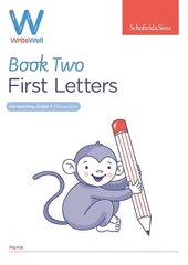 WriteWell 2: First Letters, Early Years Foundation Stage, Ages 4-5 cena un informācija | Grāmatas pusaudžiem un jauniešiem | 220.lv