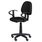 Darba krēsls Wood Garden Carmen 6012 MR, melns cena un informācija | Biroja krēsli | 220.lv