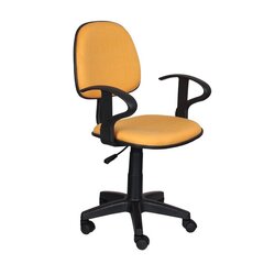 Офисное кресло Wood Garden Carmen 6012, желтого цвета цена и информация | Офисные кресла | 220.lv