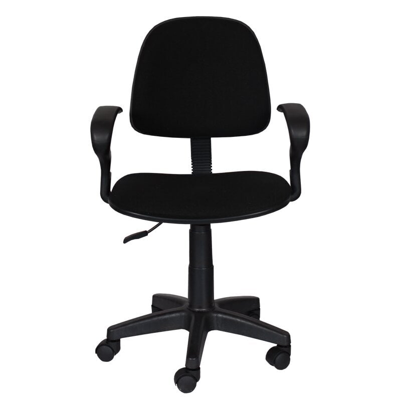 Darba krēsls Wood Garden Carmen 6012, melns cena un informācija | Biroja krēsli | 220.lv