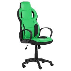 Spēļu krēsls Wood Garden Carmen 7510, zaļš cena un informācija | Biroja krēsli | 220.lv