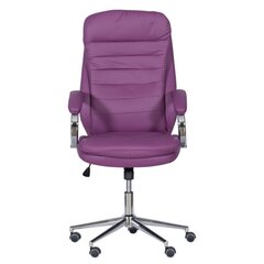 Biroja krēsls Wood Garden Carmen 6113-1, violets cena un informācija | Biroja krēsli | 220.lv