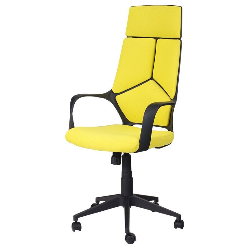 Biroja krēsls Wood Garden Carmen 7500-1, dzeltens cena un informācija | Biroja krēsli | 220.lv