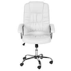 Biroja krēsls Wood Garden Carmen 6081, balts cena un informācija | Biroja krēsli | 220.lv