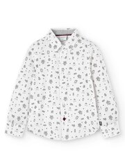 BOBOLI Poplin Shirt Print 520238590 цена и информация | Рубашки для мальчиков | 220.lv