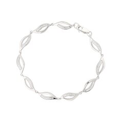 Серебряный браслет с кубическим цирконием Silver Selection для женщин W61551951 1000000015065 цена и информация | Женские браслеты | 220.lv