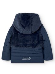 BOBOLI With Soft Fur Navy 520238346 цена и информация | Куртки, пальто для девочек | 220.lv