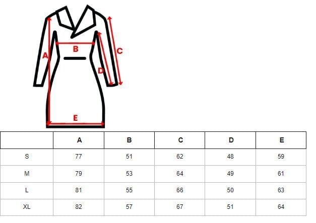 Melna sieviešu jaka Moly JS/M763/392Z-52482-XL цена и информация | Sieviešu virsjakas | 220.lv