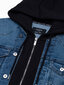 Vīriešu džinsa zilā jaka Rush C322-52380-XL cena un informācija | Vīriešu virsjakas | 220.lv