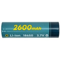 Akumulators 18650, 3.7V, 1C, 2600mAh цена и информация | Зарядные устройства для элементов питания | 220.lv