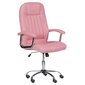Biroja krēsls Wood Garden Carmen 6181, rozā cena un informācija | Biroja krēsli | 220.lv