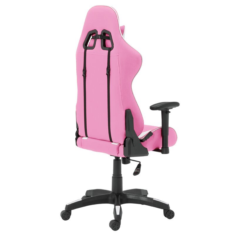 Spēļu krēsls Wood Garden Carmen 6312, balts/rozā cena un informācija | Biroja krēsli | 220.lv