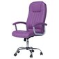 Biroja krēsls Wood Garden Carmen 6181, violets цена и информация | Biroja krēsli | 220.lv