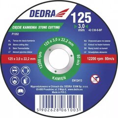 Griešanas disks akmenim izliekts 230x3,2x22,2' cena un informācija | Slīpmašīnas | 220.lv