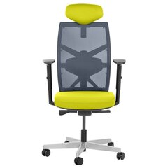 Офисное кресло Wood Garden Carmen Fredo, желтый/серый цвет цена и информация | Офисные кресла | 220.lv