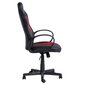 Spēļu krēsls Wood Garden Carmen 7525, melns/sarkans cena un informācija | Biroja krēsli | 220.lv