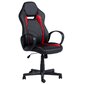 Spēļu krēsls Wood Garden Carmen 7525, melns/sarkans cena un informācija | Biroja krēsli | 220.lv